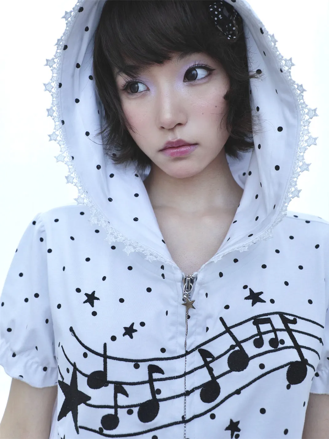 Hashtag DDD | Polka Dot Music Zip Hoodie