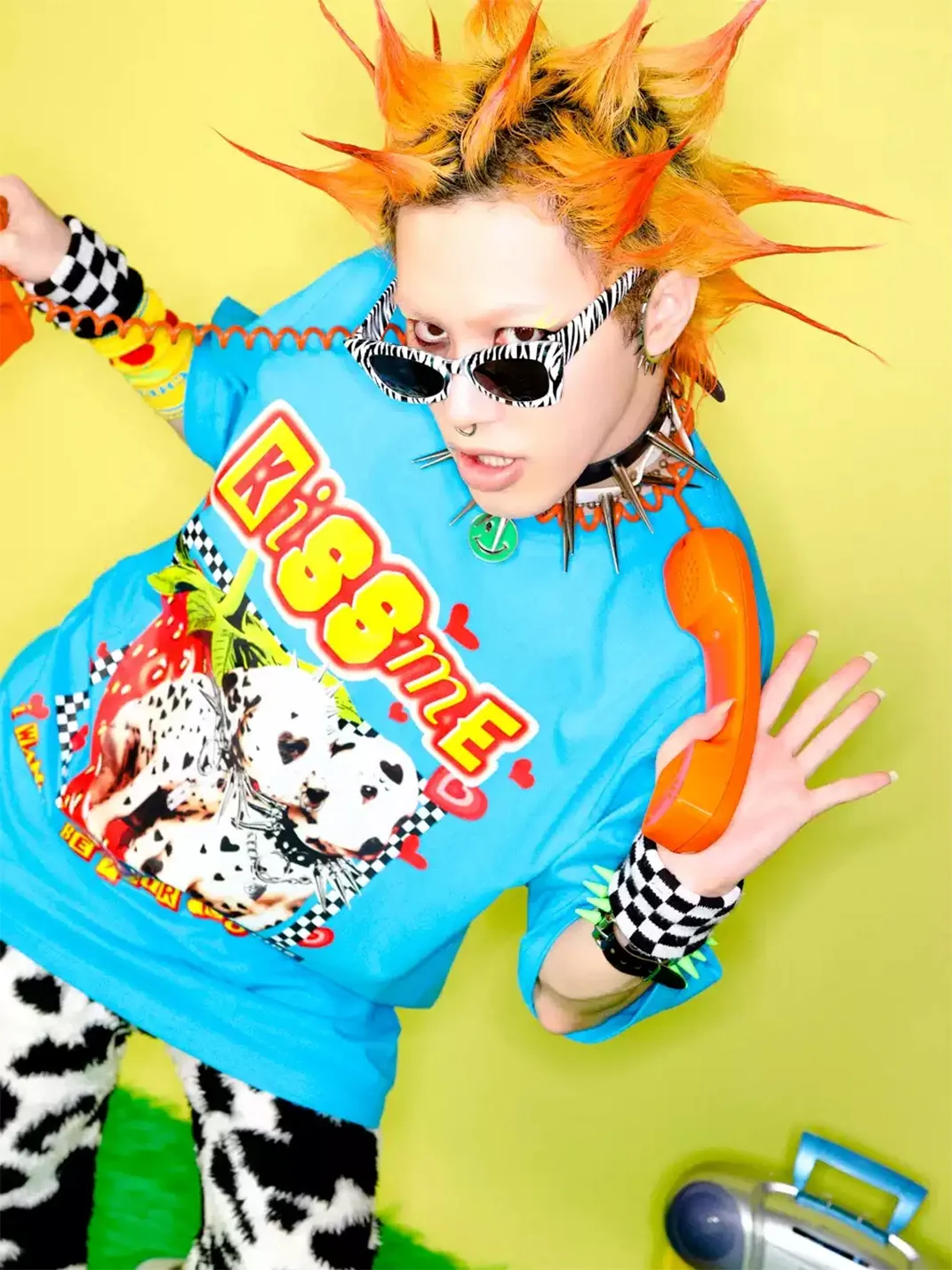 DeadEndKids | Oversize Spotted Dog Graphic T-Shirt