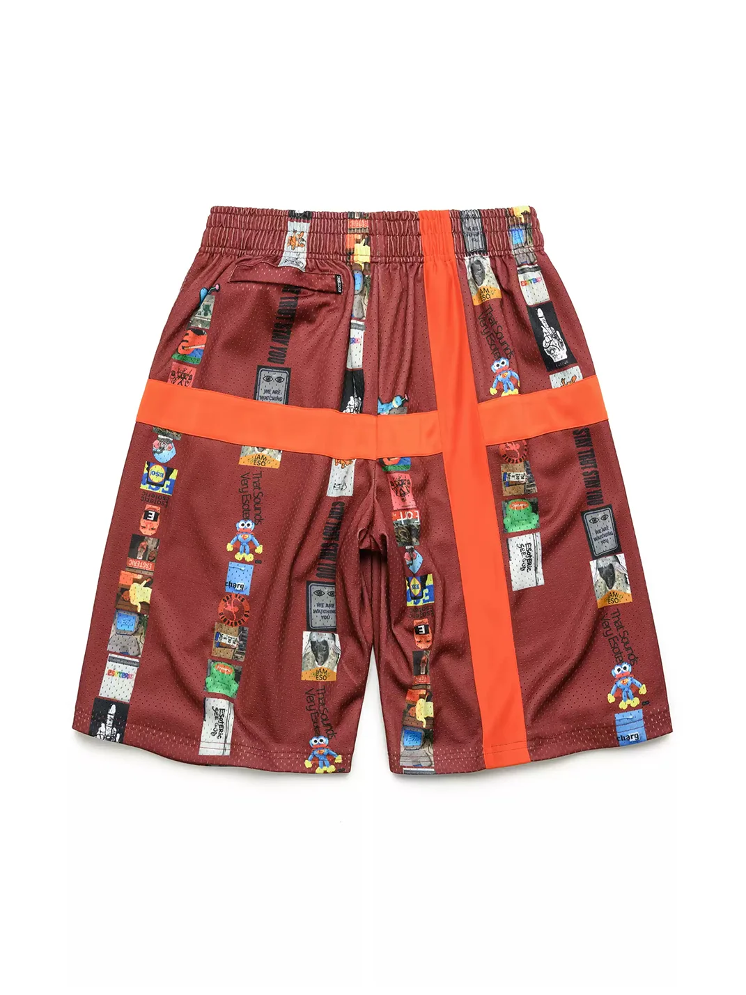 ESOTERIC THING | Unisex Random Printed Mesh Basketball Shorts