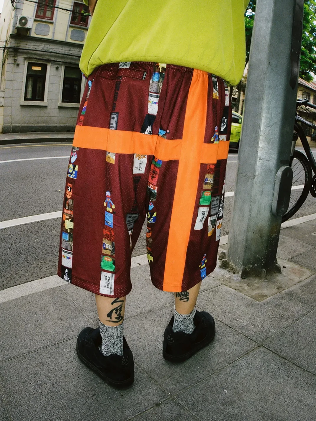 ESOTERIC THING | Unisex Random Printed Mesh Basketball Shorts
