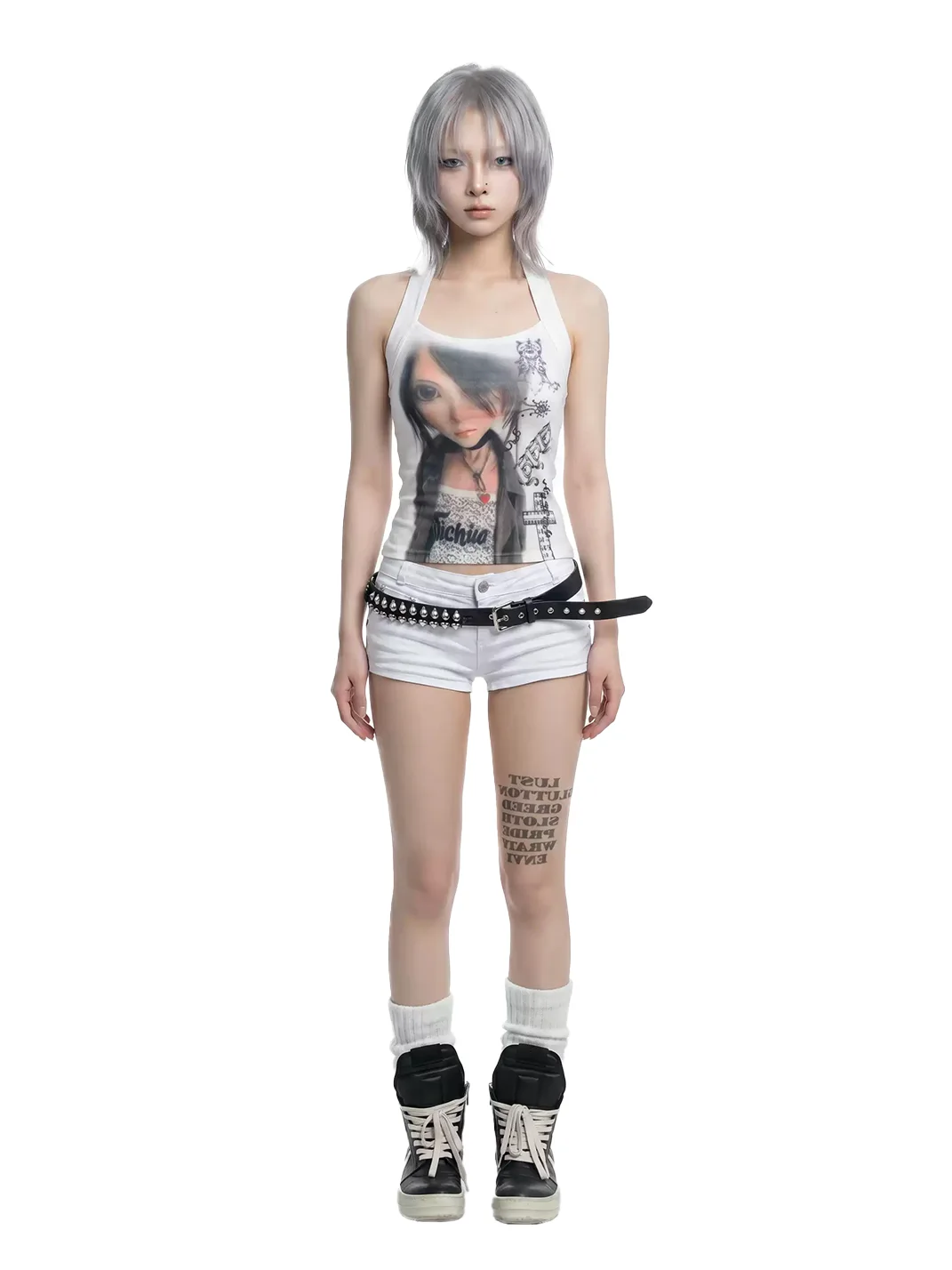 WEBBAR | Virtual Doll Print Halter Vest