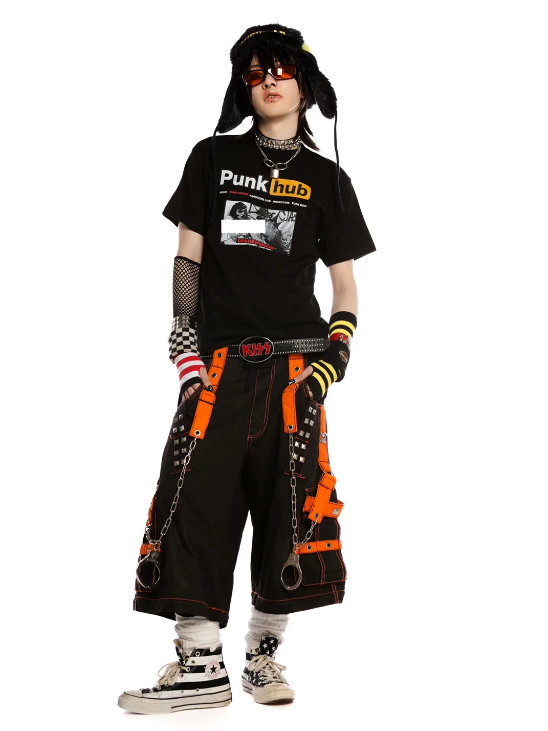 DeadEndKids | YouCute Print Slim Fit Shoulder T-Shirt