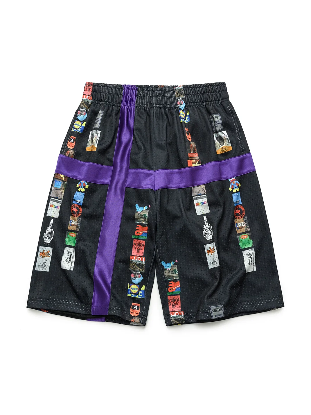 ESOTERIC THING | Unisex Random Printed Mesh Basketball Shorts