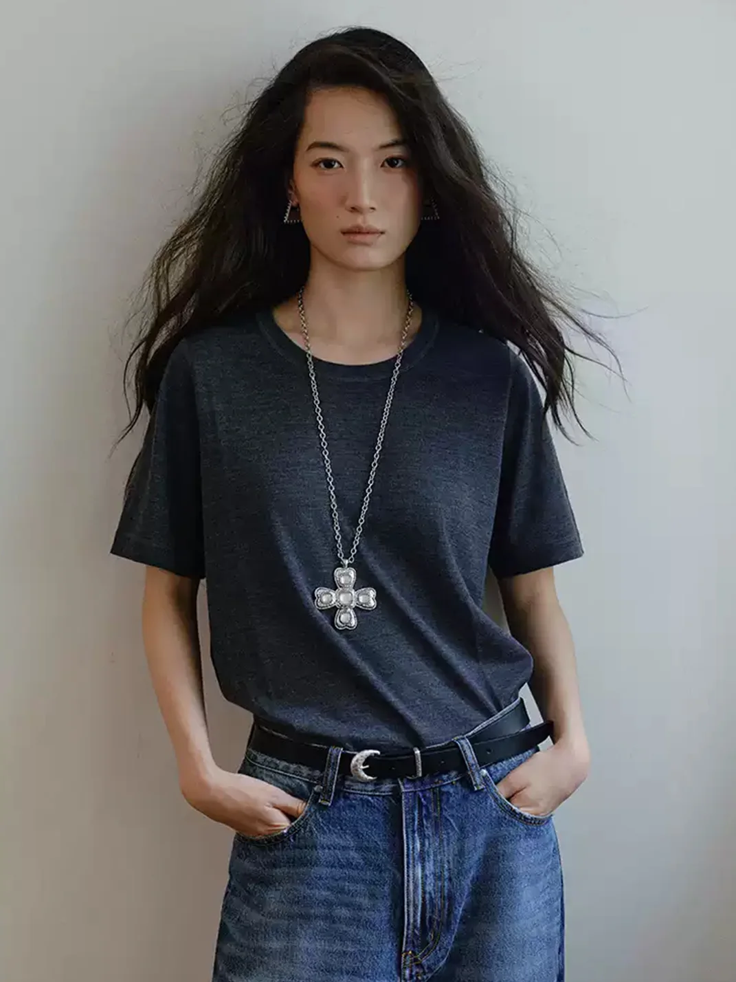 Tokokkino | Silver Bow Necklace