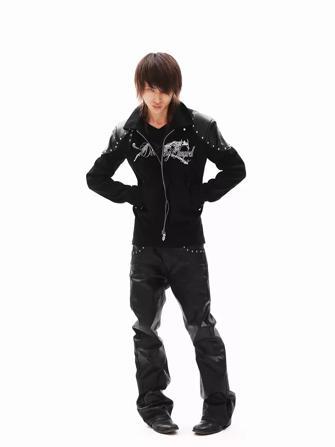 DETW | Panther Studded Canvas Jacket
