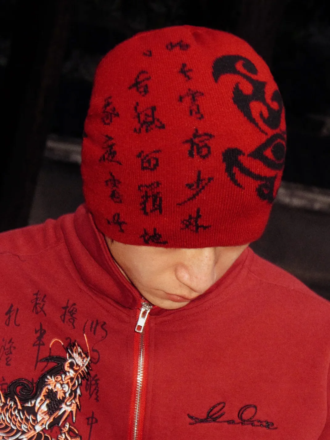 Game one | 26FW Knit Embroidered Beanie