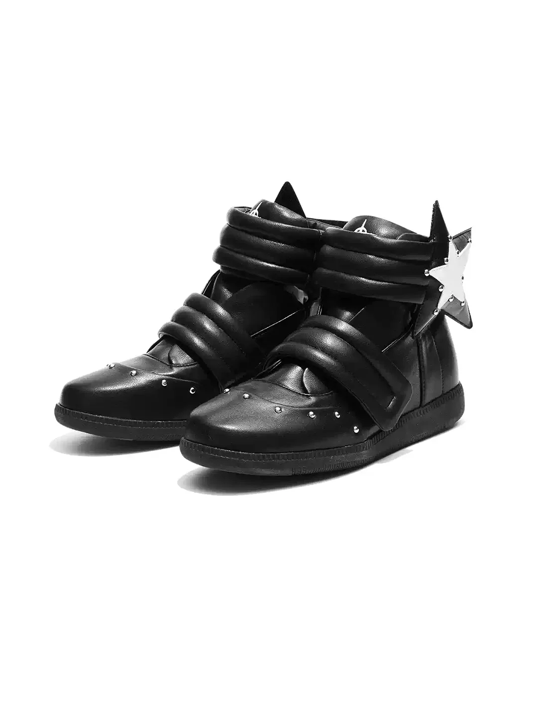 DETW | Studded Star High Top Skate Shoes