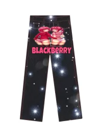 BlackBerry | Anime Print Wide-Leg Jeans