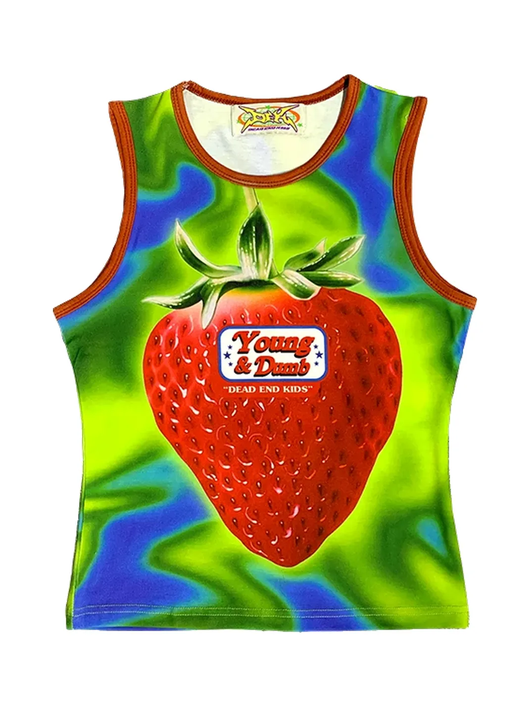 DeadEndKids | Cute Print Stretch Sleeveless Vest