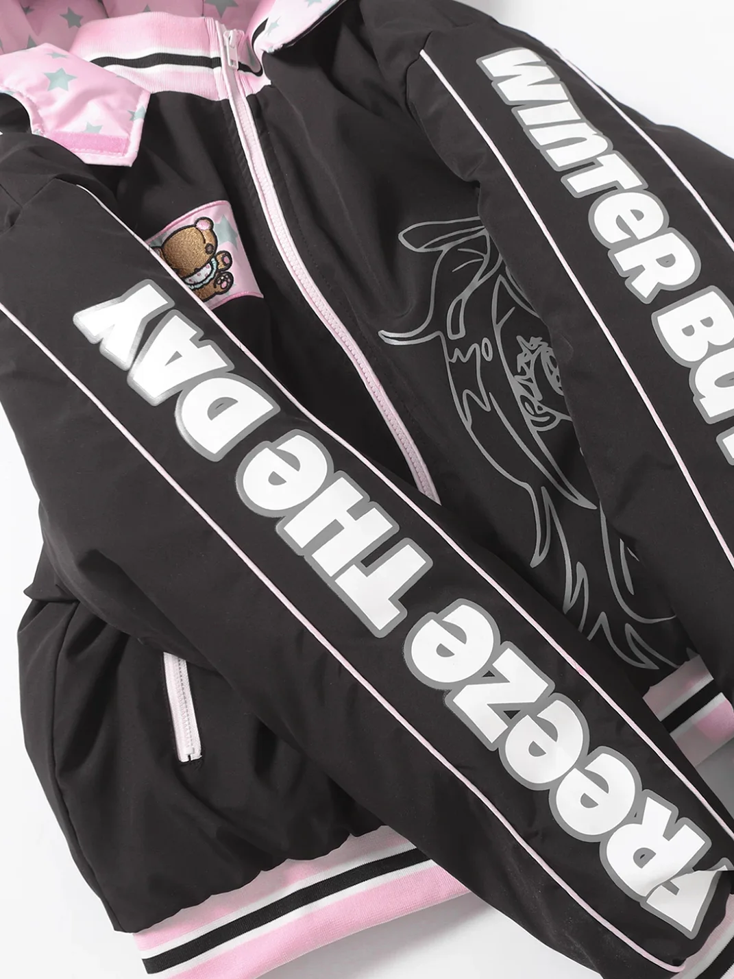 BlackBerry | Cartoon Girl Hooded Jacket