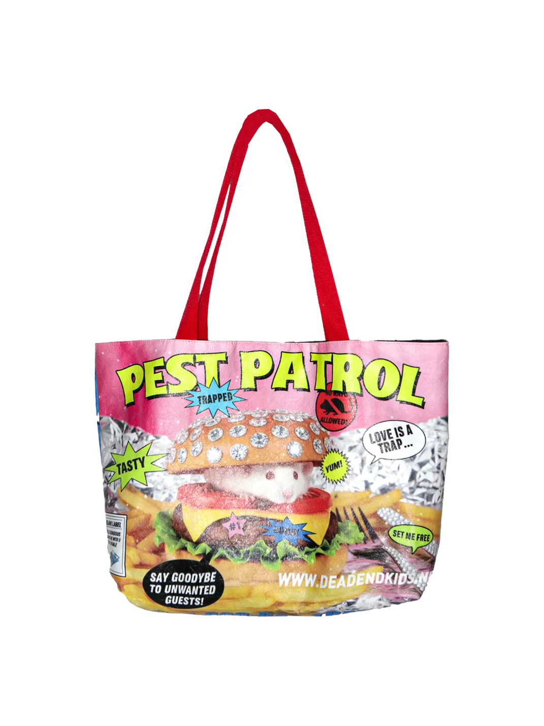 DeadEndKids | Mouse Print Vintage Tote Bag