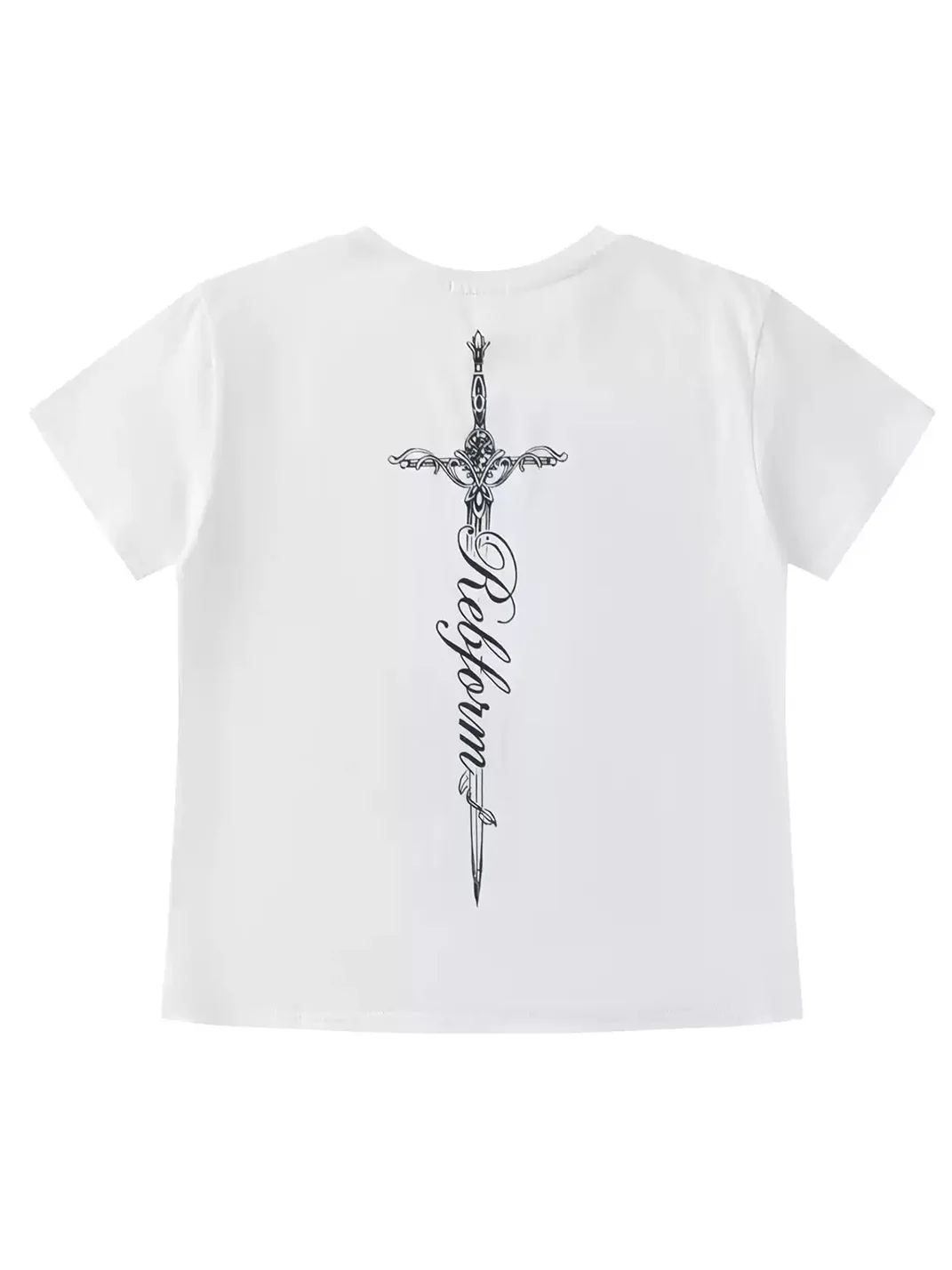 Reb form | Graphic Print Short Sleeve T-Shirt
