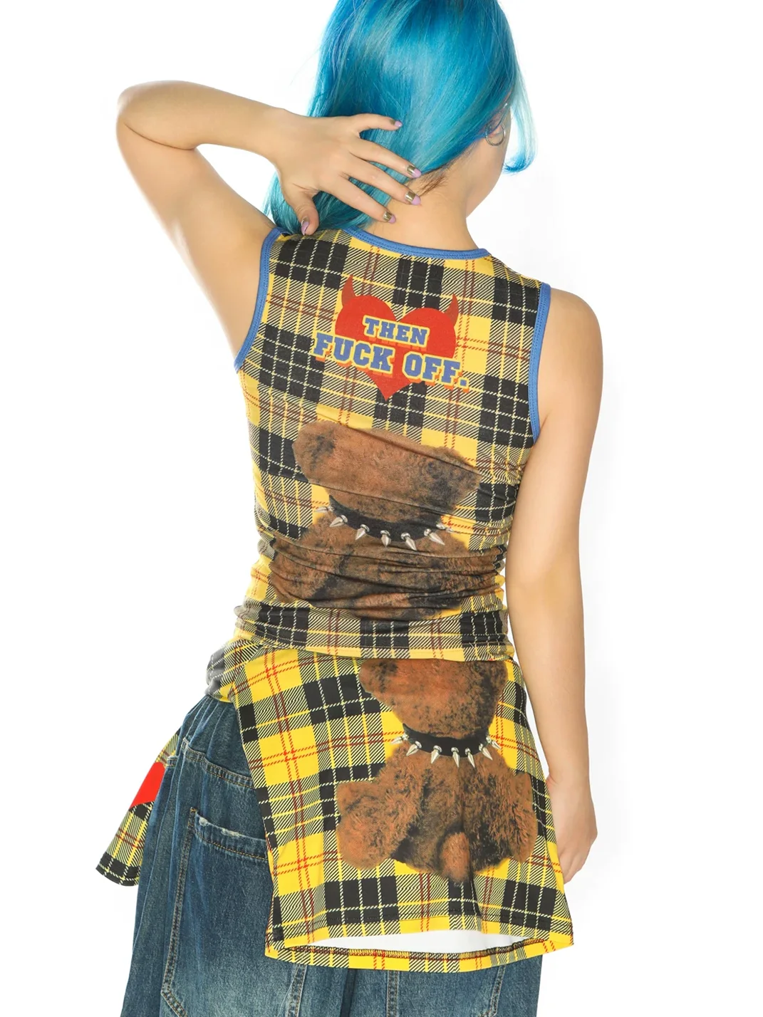 DeadEndKids | Cute Print Stretch Sleeveless Vest