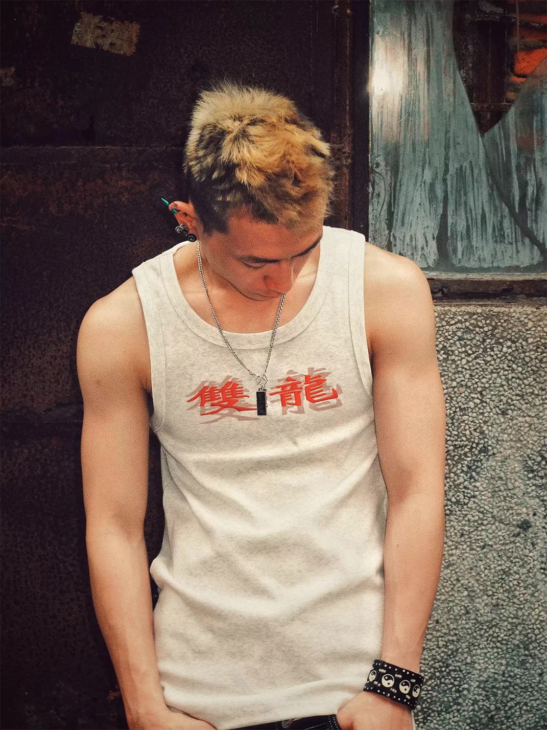 Game one | 26SS Vintage Dragon Tank Top