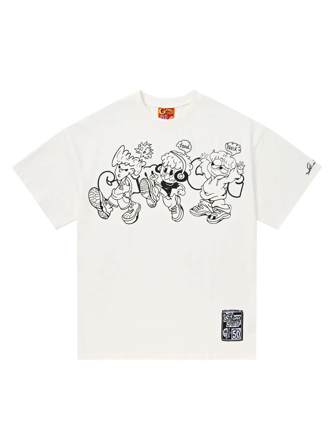 Game one | Retro Short Sleeve Cotton T-Shirt