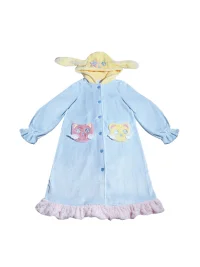 Hashtag DDD | Pastel Winged Animal Hooded Plush Sleep Robe