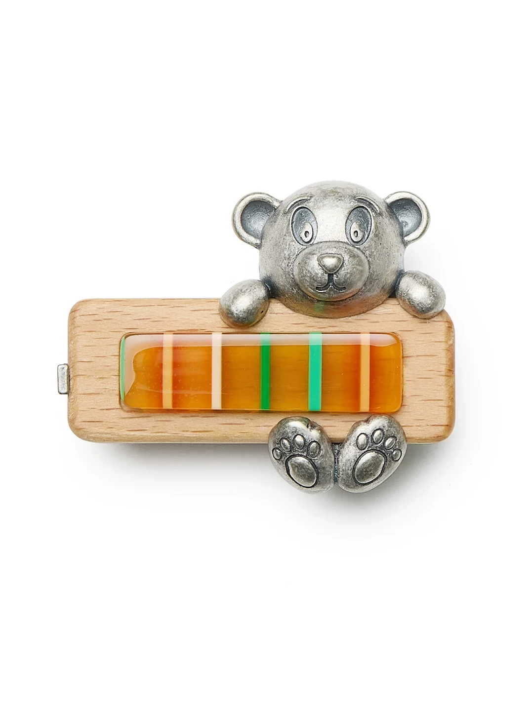 TysGrocery | Pencil Sketch Bear and Butterfly Hair Clips