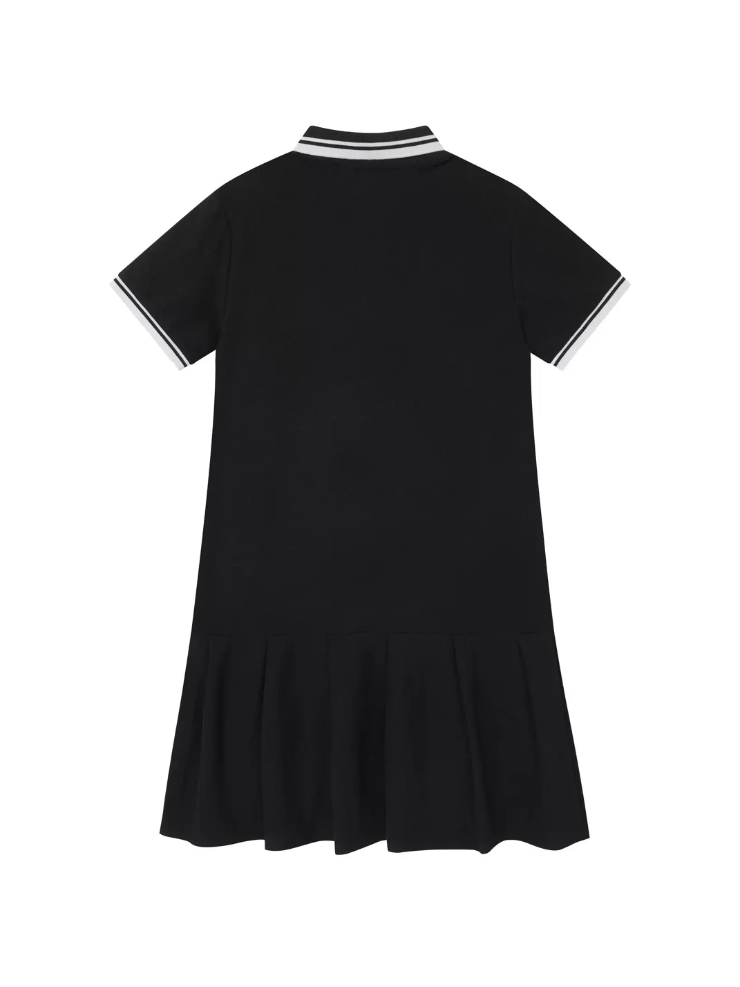 BlackBerry | Unicorn Embroidered Pleated Polo Dress