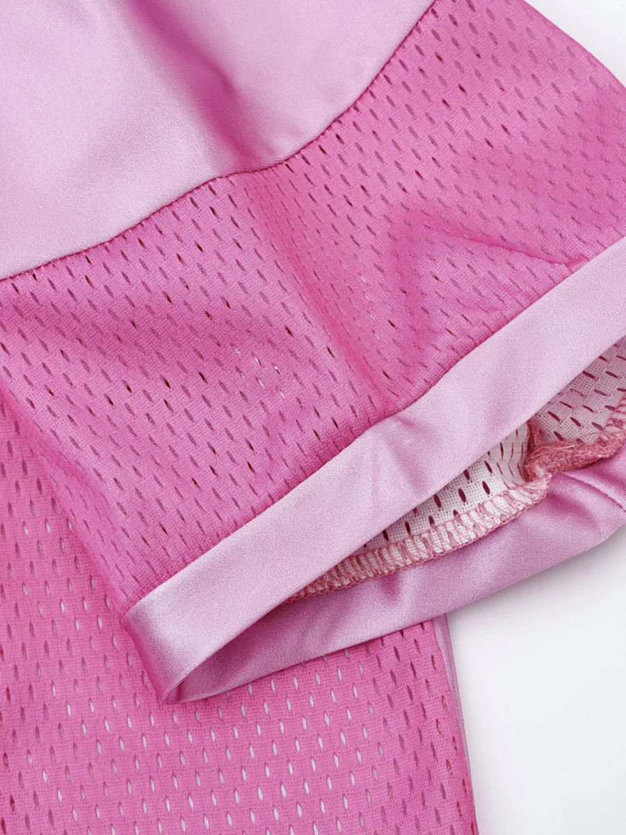 BlackBerry | Pink Cartoon Girl Oversized V-Neck Jersey - 4