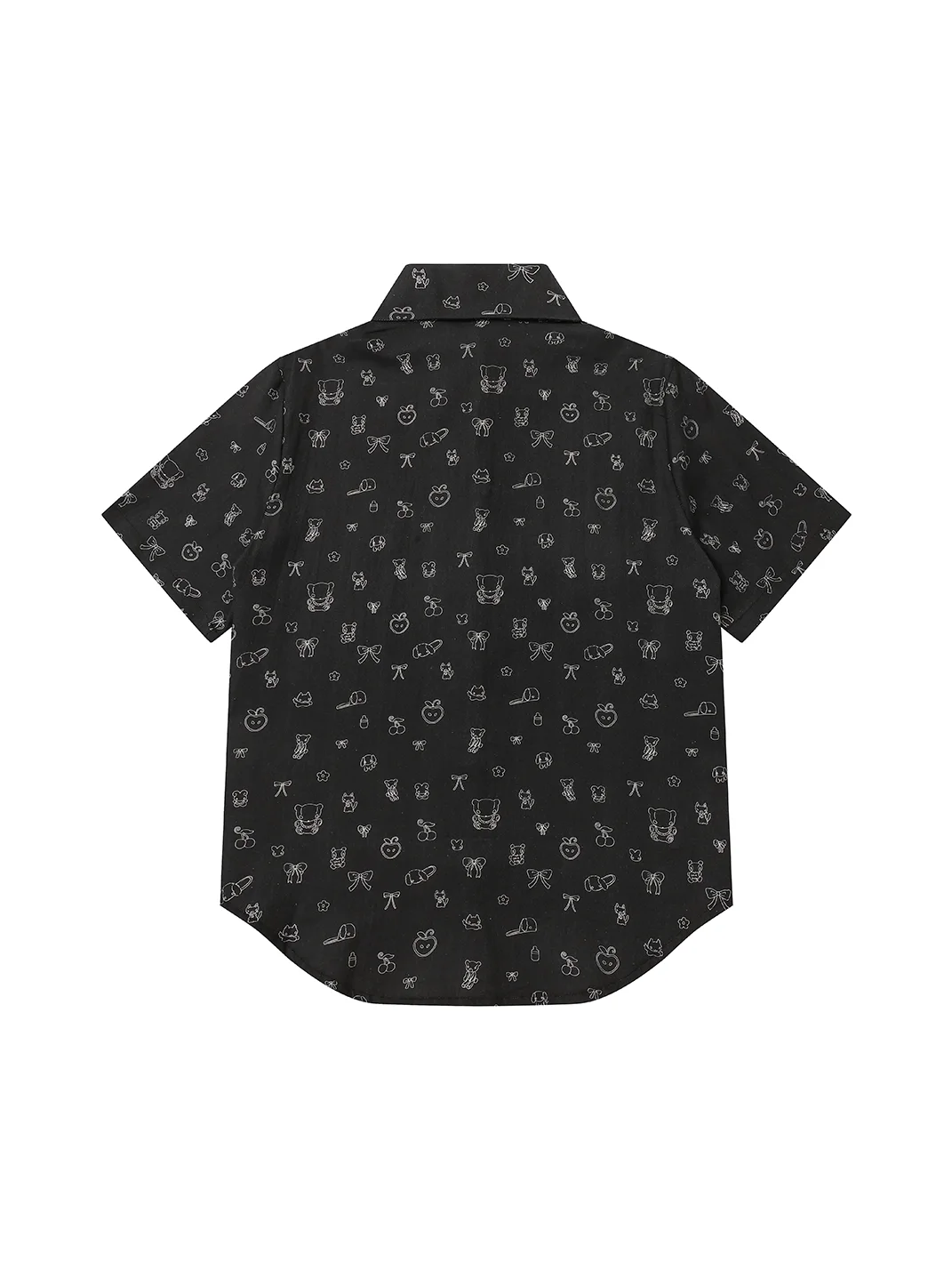 BlackBerry | Bear Print Fitted Shirt