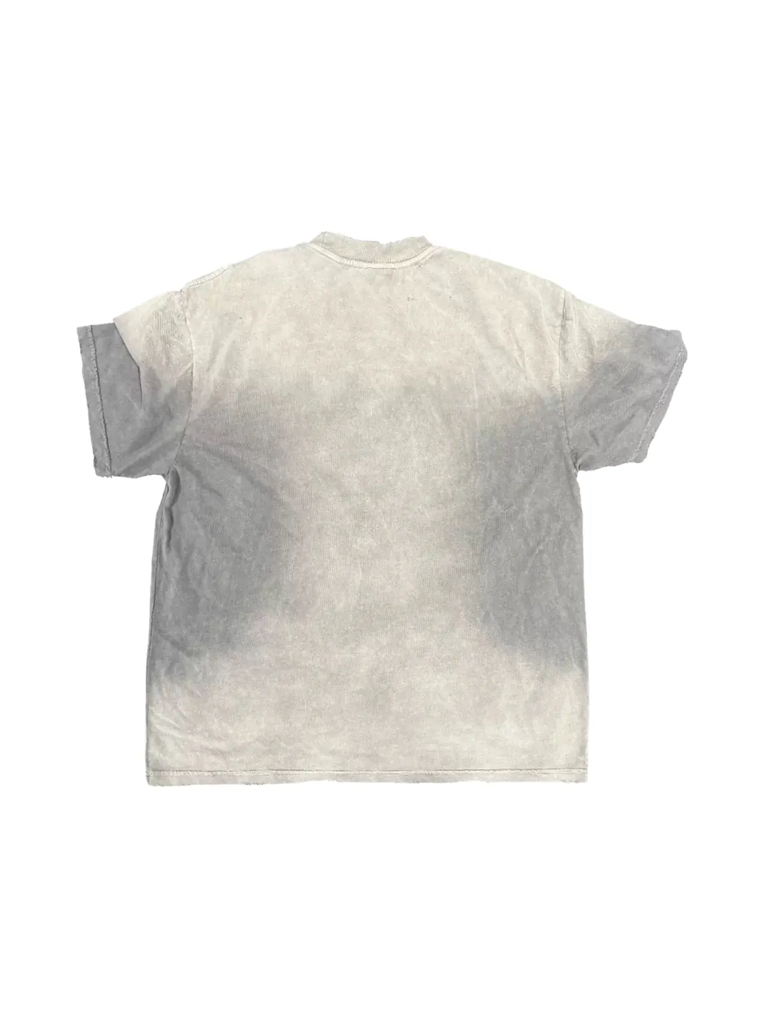 SHIBU | Dip-Dyed Gradient Heart Graphic Short-Sleeve T-Shirt