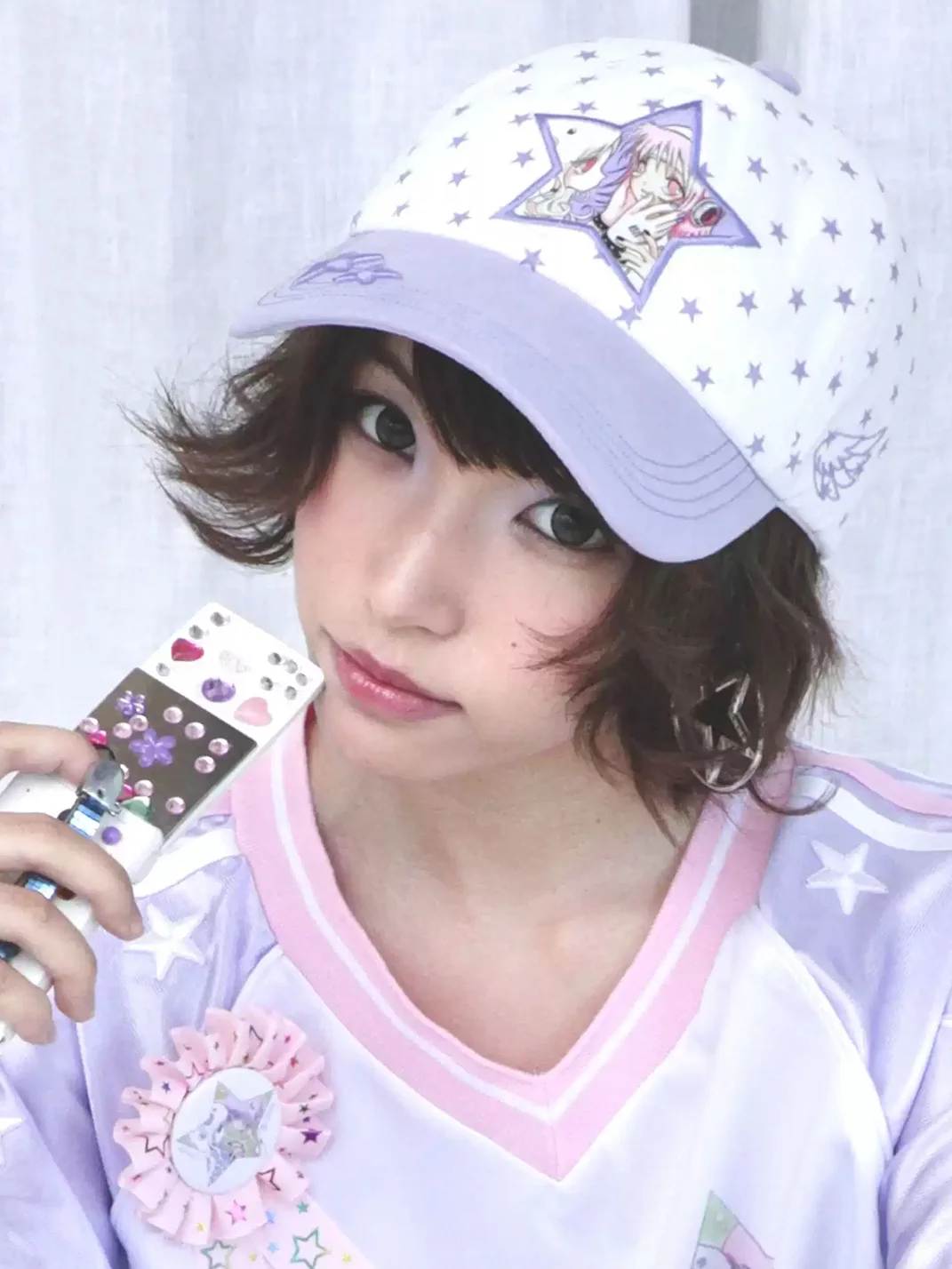 Hashtag DDD | Star Print Two-Tone Baseball Cap