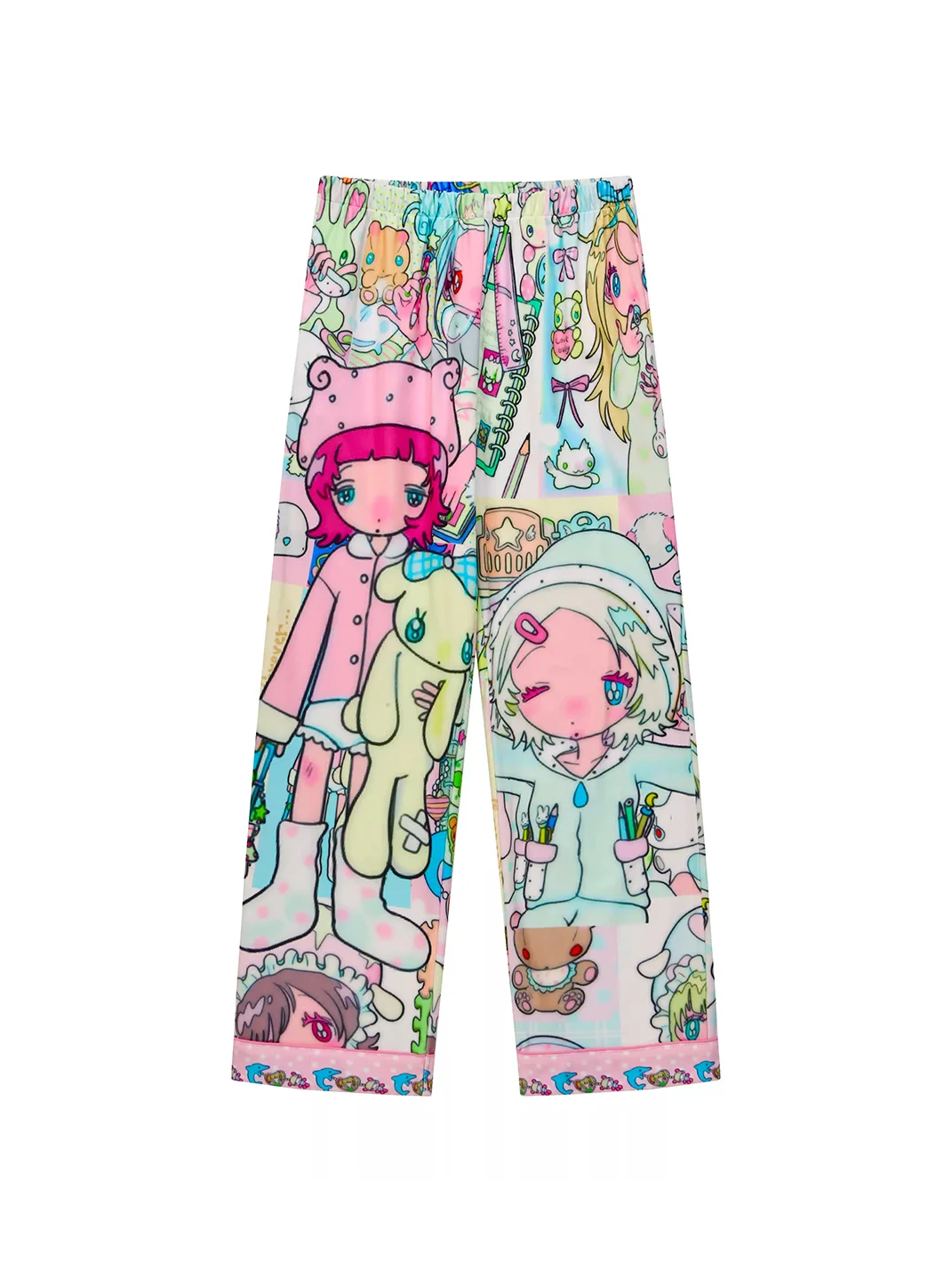 BlackBerry | Cartoon Print Long Sleeve Pajama Set