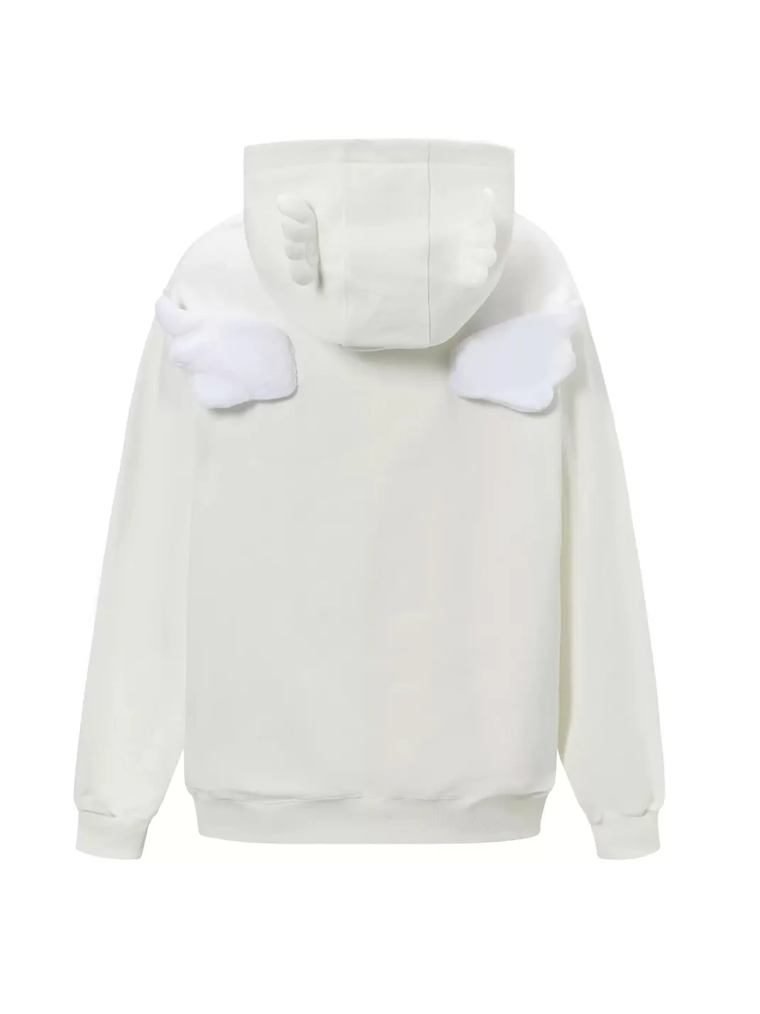 BlackBerry | Angel Print Wing Zip Hoodie