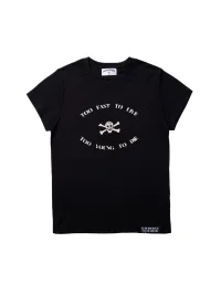 FVVO | Rhinestone Slogan Tee