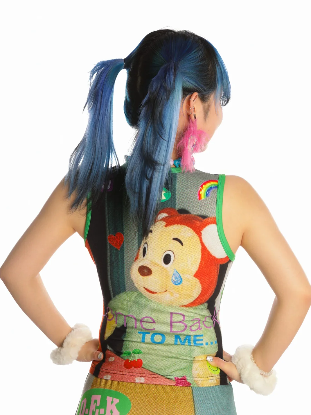 DeadEndKids | Cute Print Stretch Sleeveless Vest
