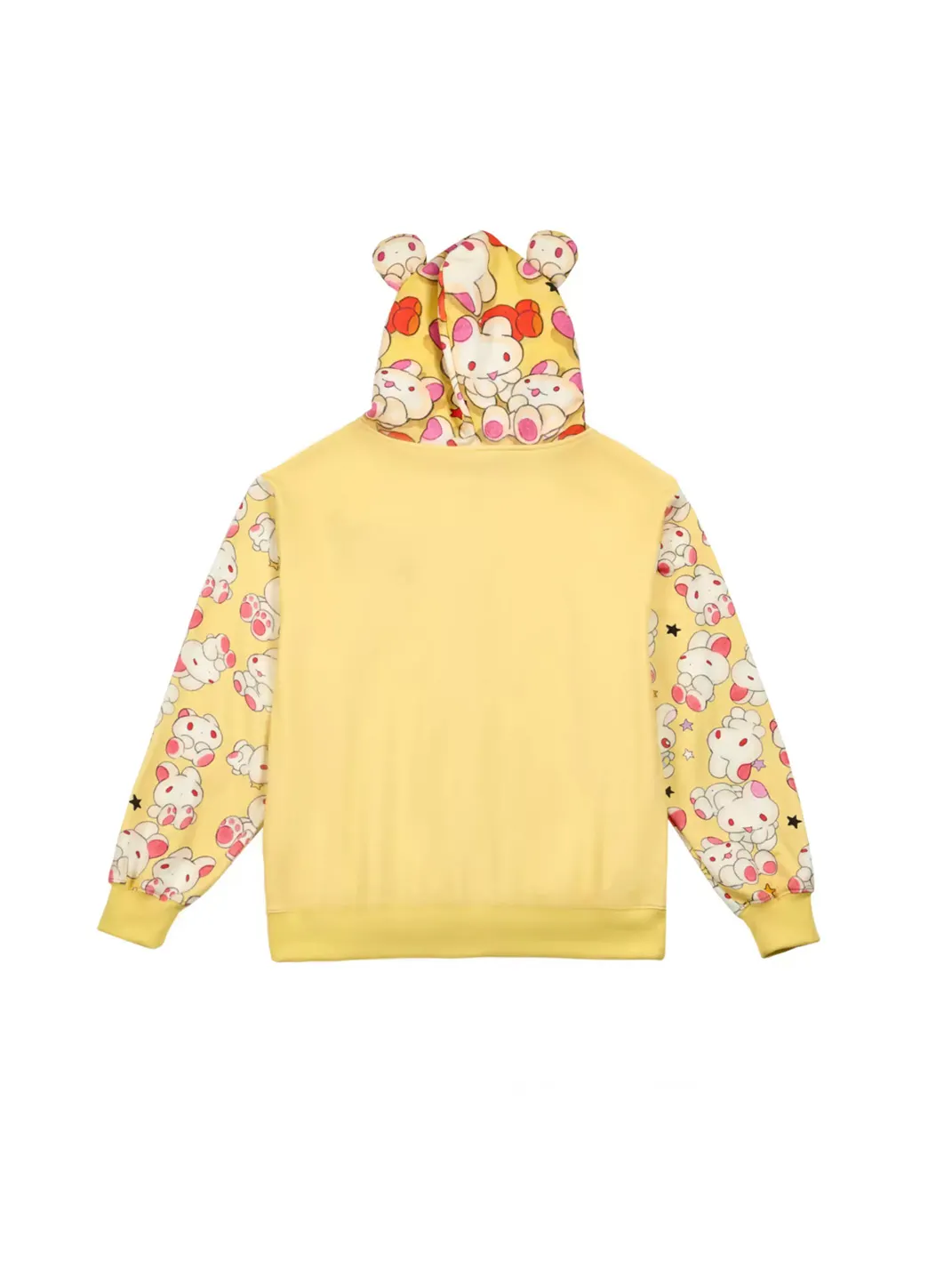 BlackBerry | Yellow Rabbit-Ear Hooded Jacket