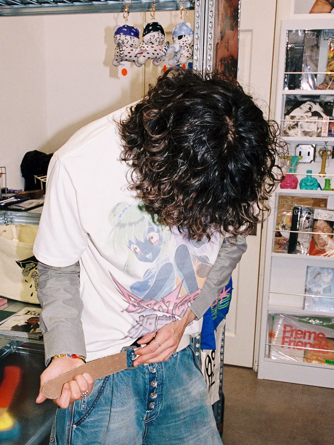 ESOTERIC THING | Overload Roamer Washed Graphic Cotton Tee