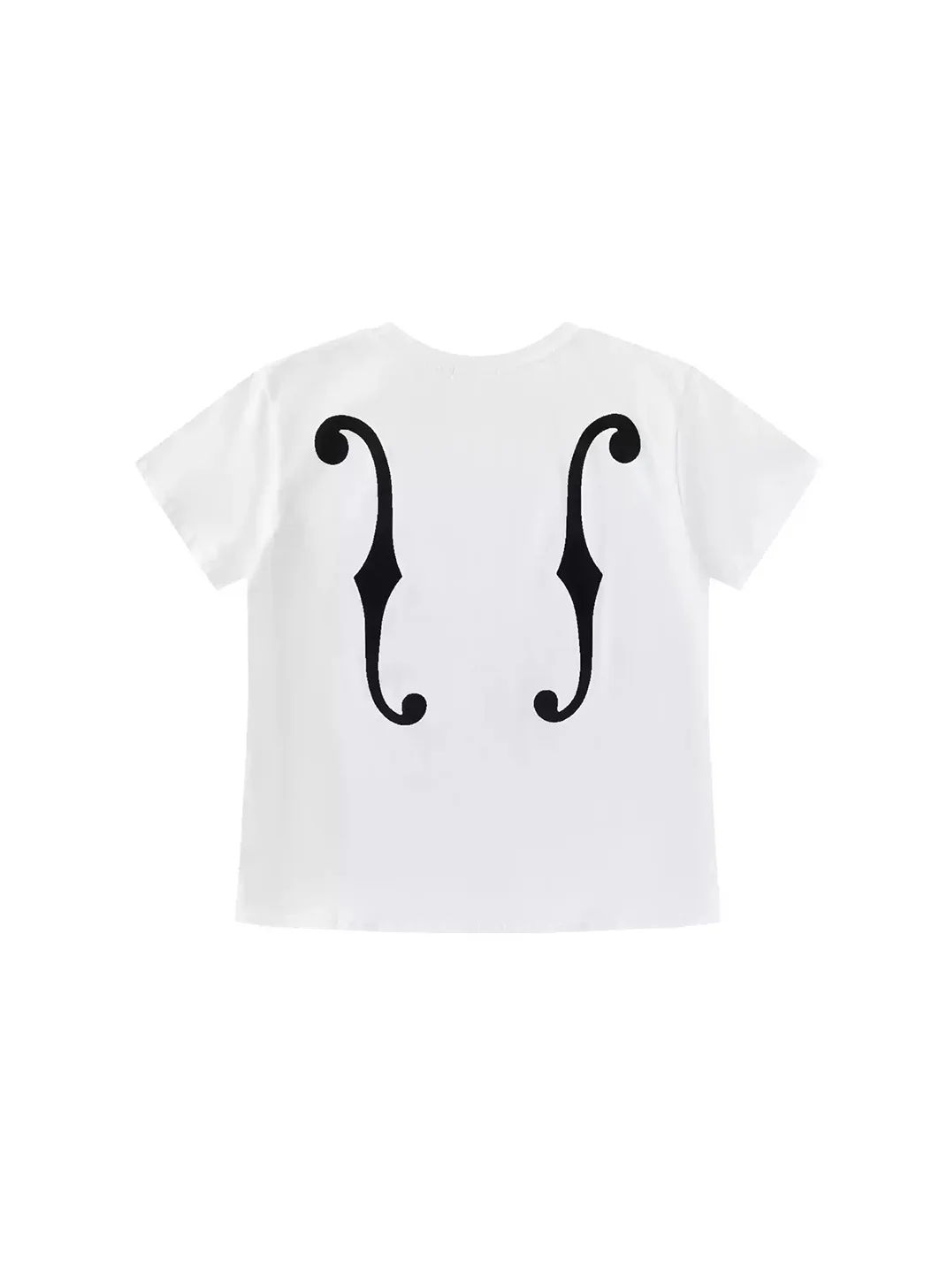 Reb form | White Short Sleeve Graphic T-Shirt