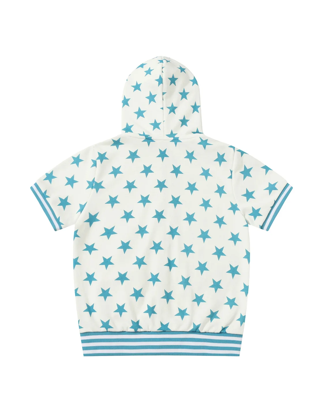 BlackBerry | Blue Star Print Hooded Top and Skirt Set