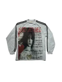 WEBBAR | Gray Long Sleeve Football Jersey