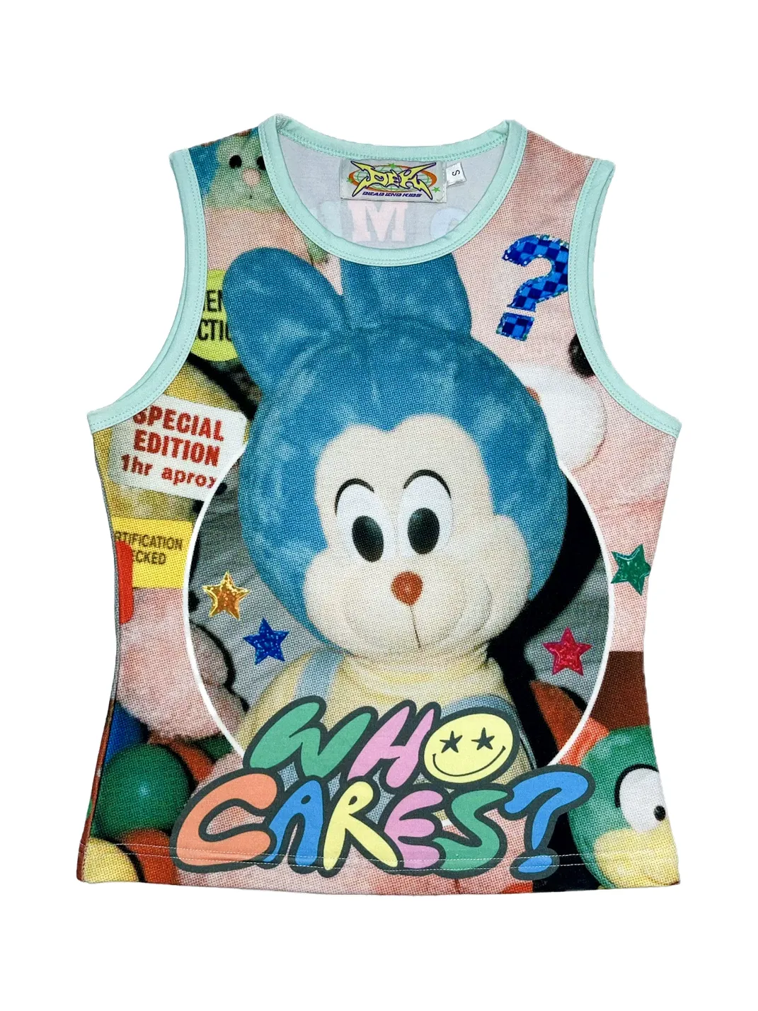 DeadEndKids | Cute Print Stretch Sleeveless Vest