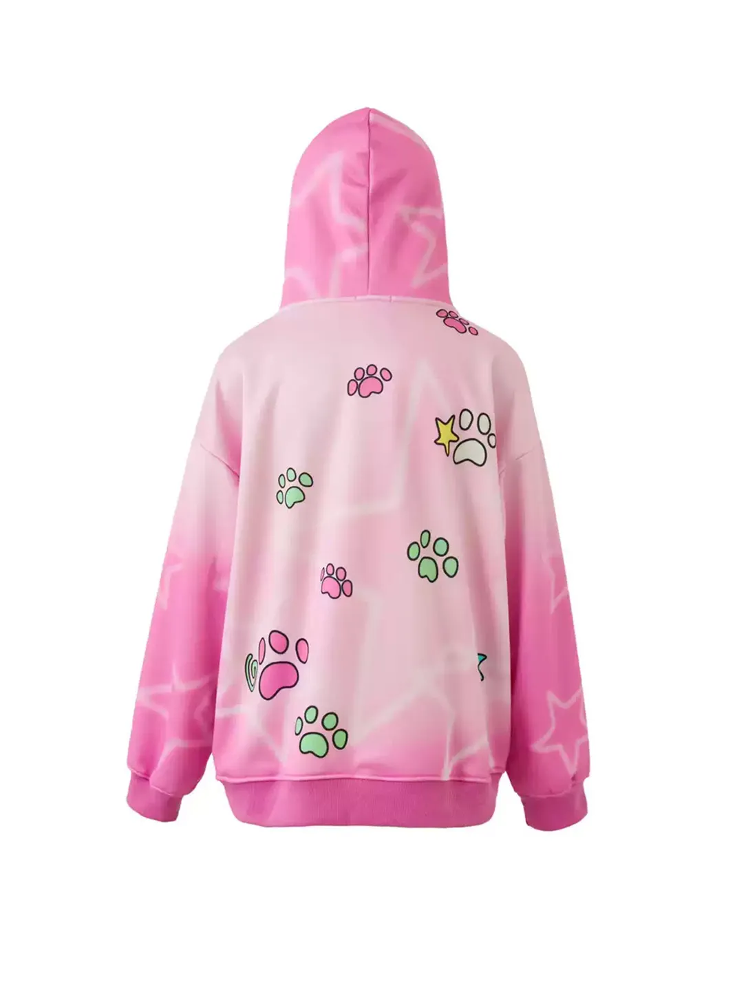 BlackBerry | Pink Rabbit-Ear Graphic Pullover Hoodie