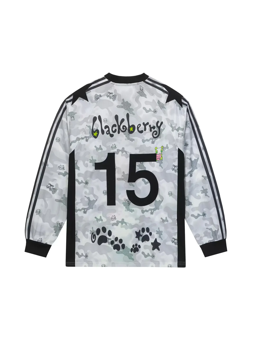 BlackBerry | Cartoon Print Long Sleeve Jersey