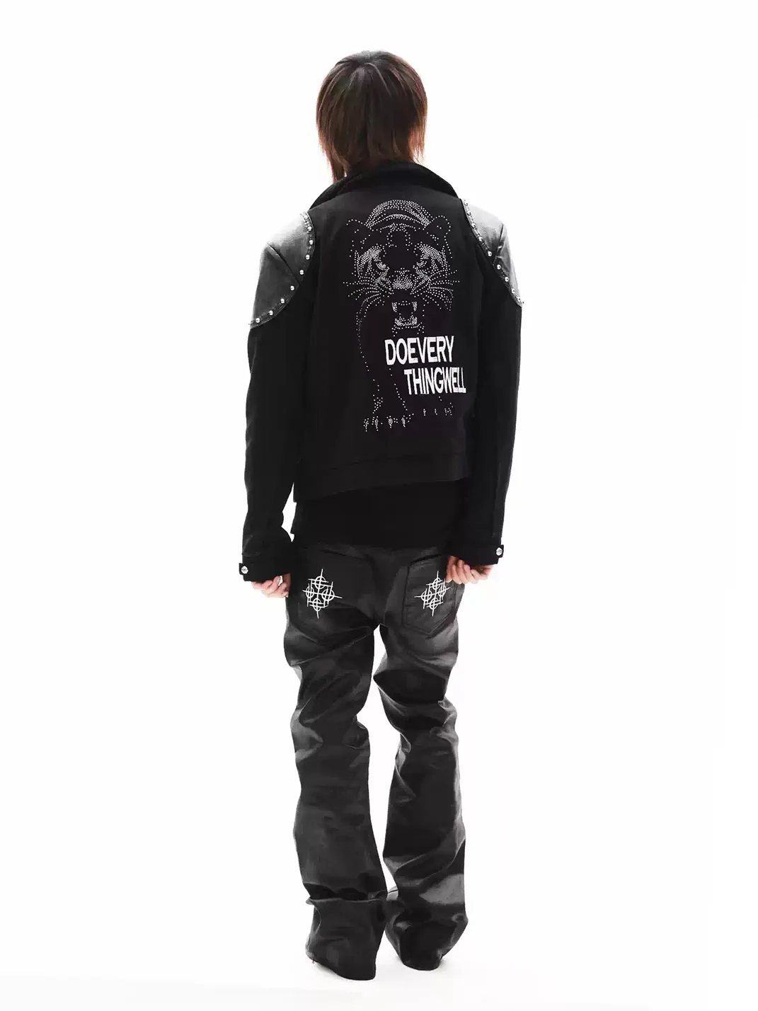 DETW | Panther Studded Canvas Jacket