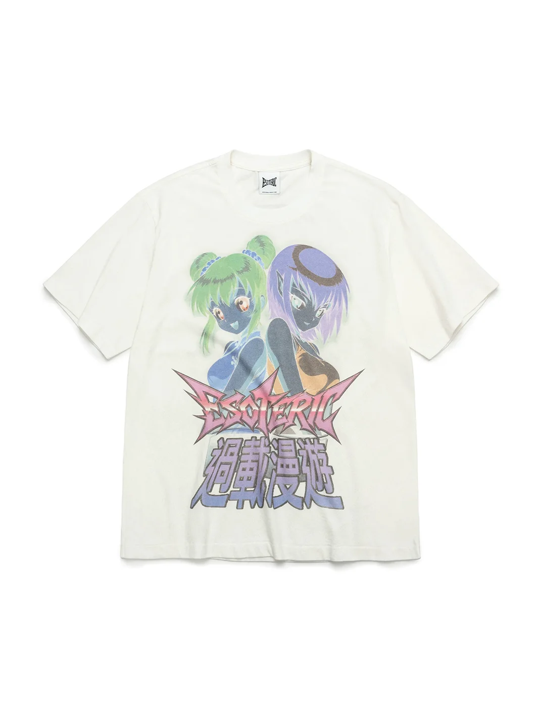 ESOTERIC THING | Overload Roamer Washed Graphic Cotton Tee