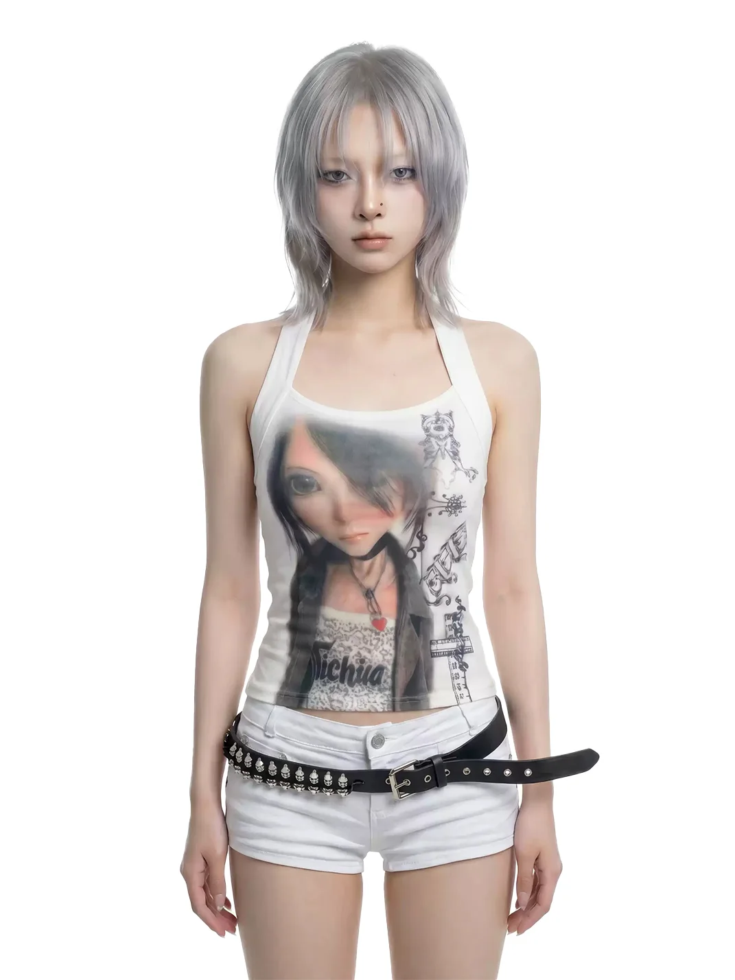 WEBBAR | Virtual Doll Print Halter Vest