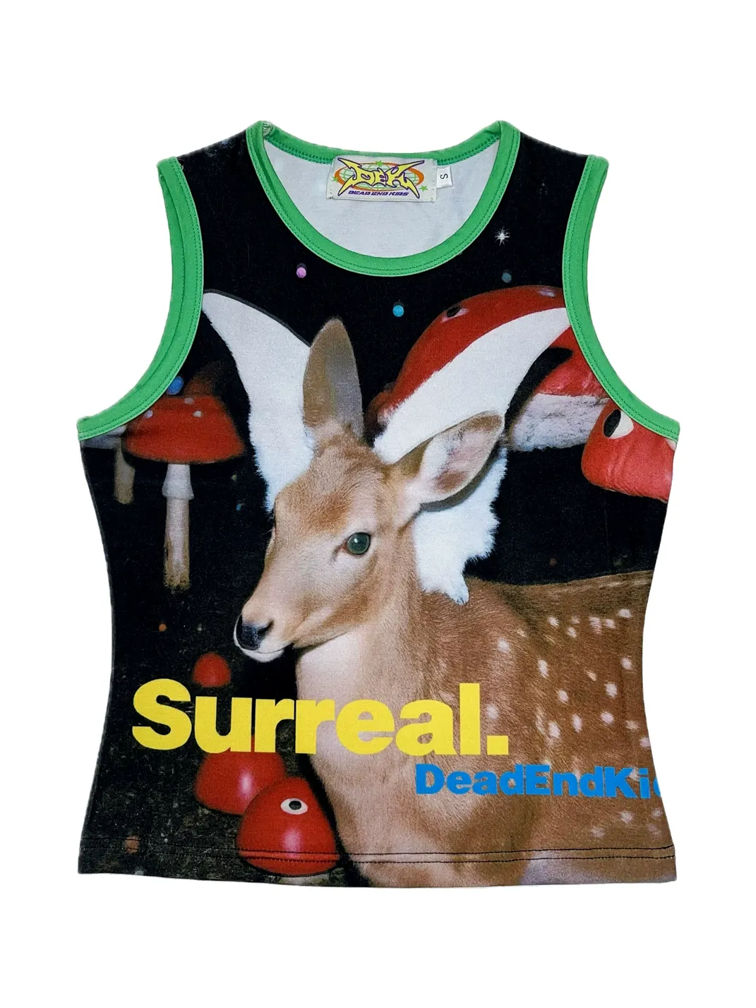DeadEndKids | Cute Print Stretch Sleeveless Vest