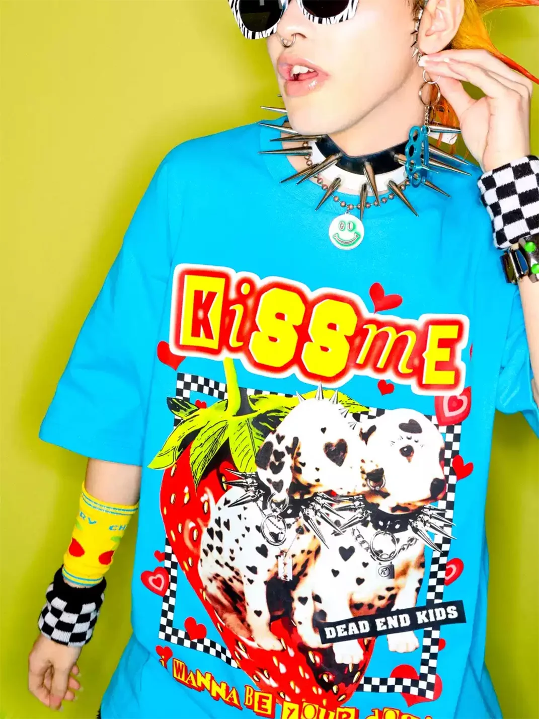 DeadEndKids | Oversize Spotted Dog Graphic T-Shirt