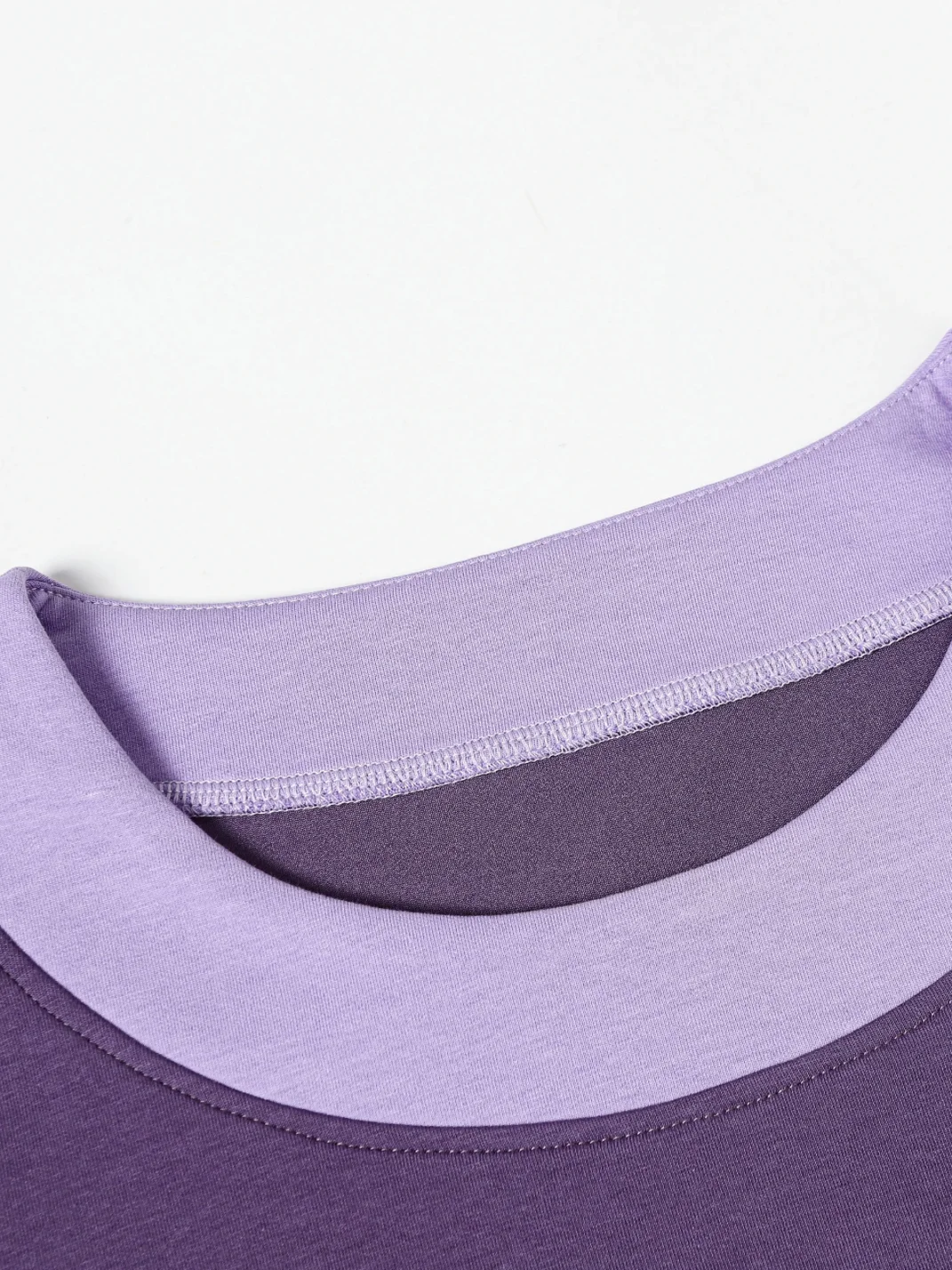 BlackBerry | Purple Panel Long Sleeve Top