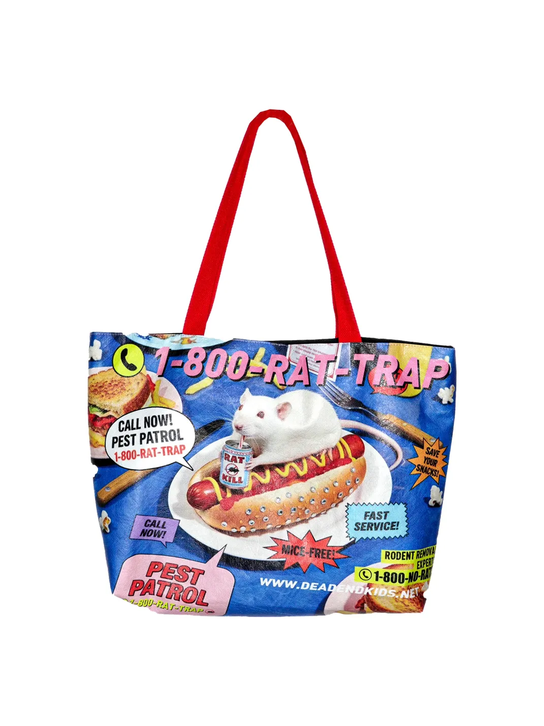 DeadEndKids | Mouse Print Vintage Tote Bag