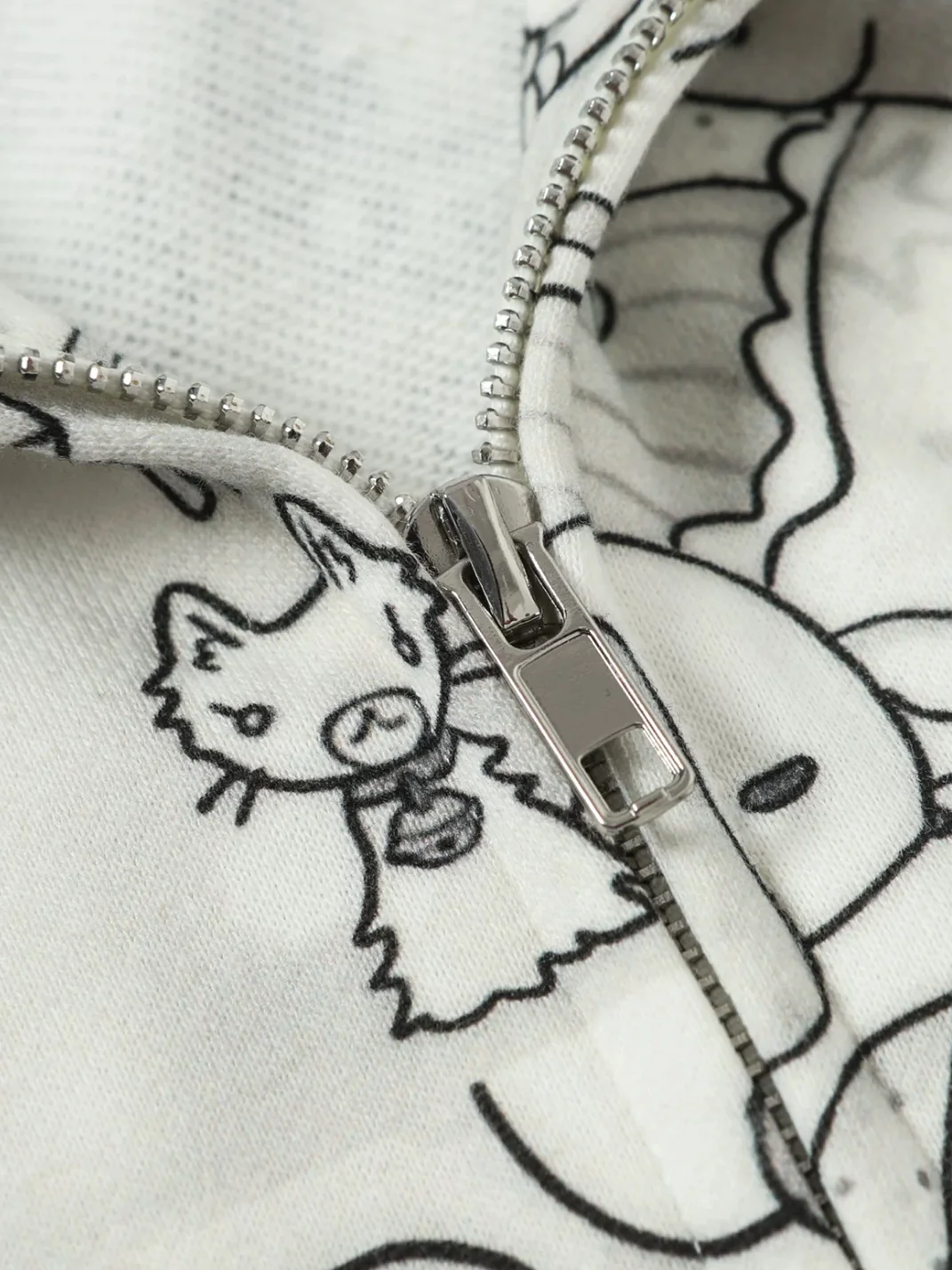 BlackBerry | Rabbit Ear Cartoon Hooded Vest