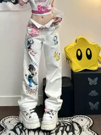 BlackBerry | Pokemon Print Jeans
