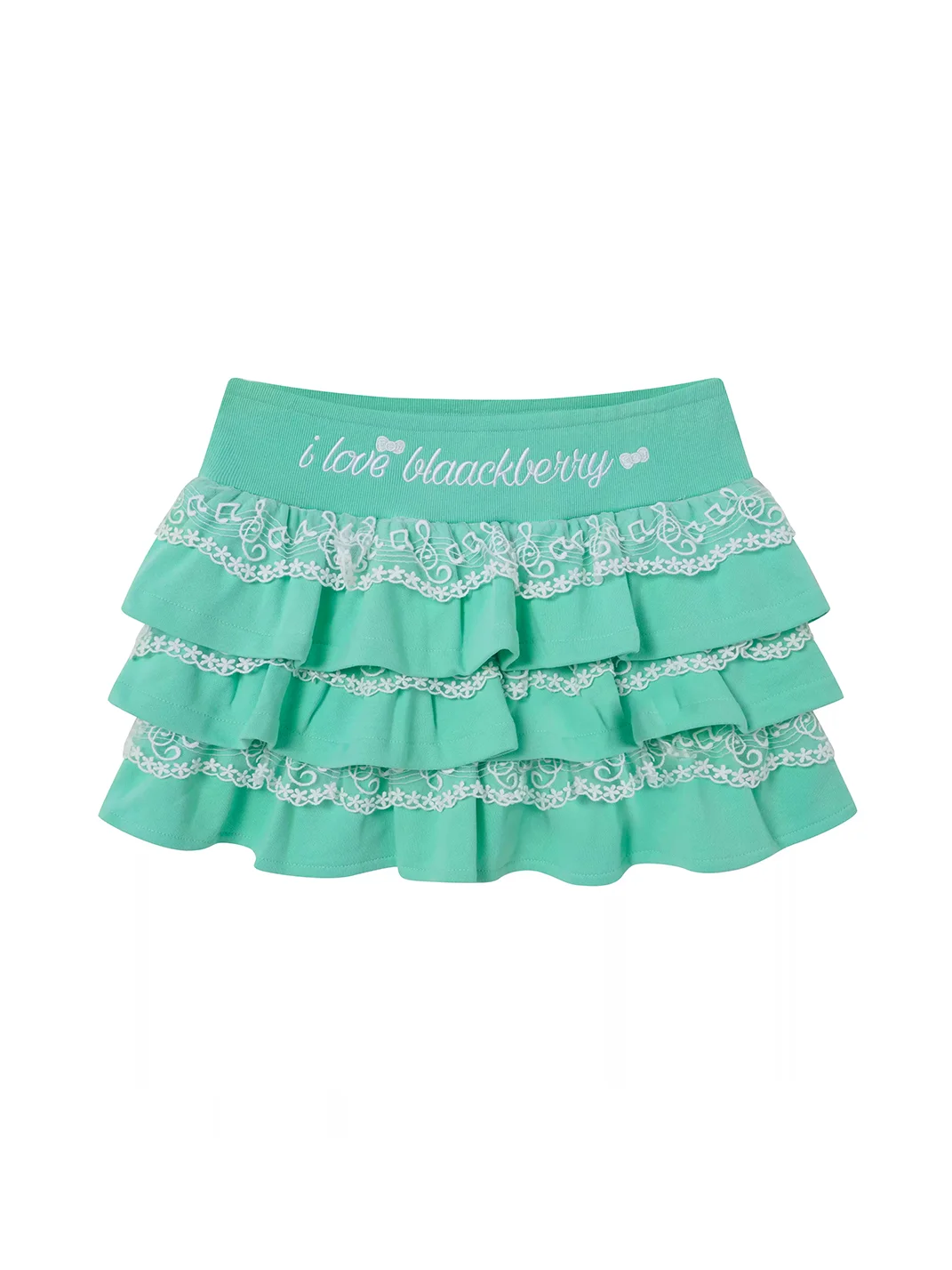 BlackBerry | Mint Green Lace Two-Piece Set