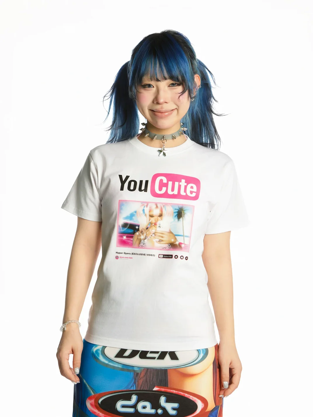 DeadEndKids | YouCute Print Slim Fit Shoulder T-Shirt