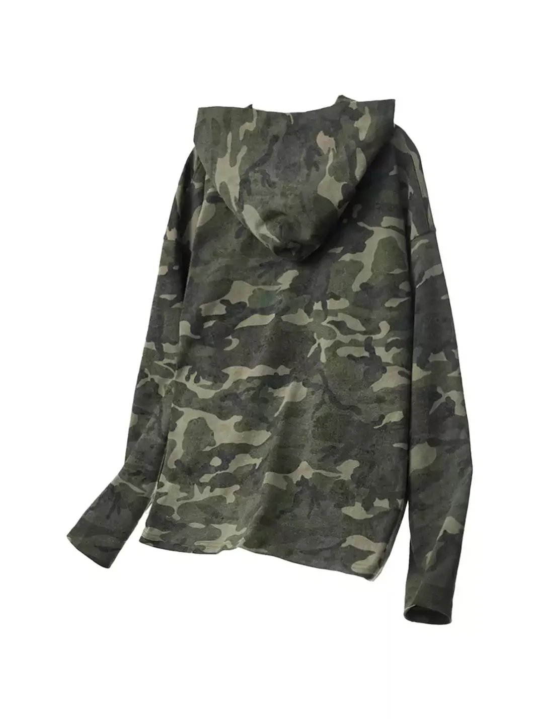 EMOBROTHER | Loveless Freedom Camouflage Graphic Hoodie